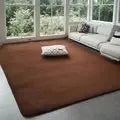 VIKAMA Tapis de velours corail moderne, doux et antidérapant Salon, chambre à coucher, grand espace, jeux pour enfants, tapis de sol pour la décoration intérieure