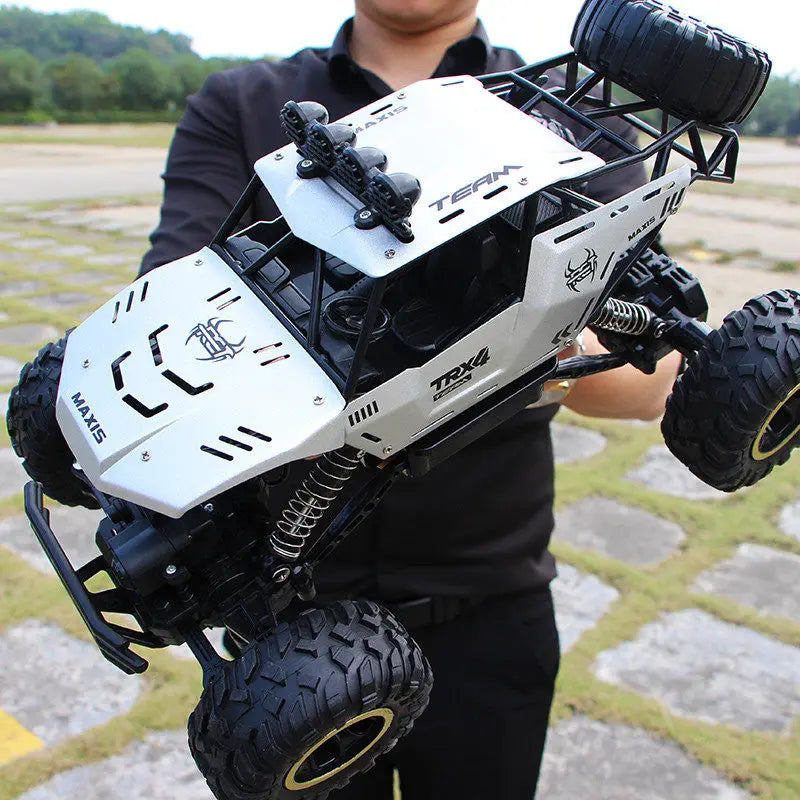 4WD RC Voiture avec lumières LED 2.4G Radio Télécommande Voitures Buggy Tout-terrain Contrôle Camions Garçons Jouets pour enfants