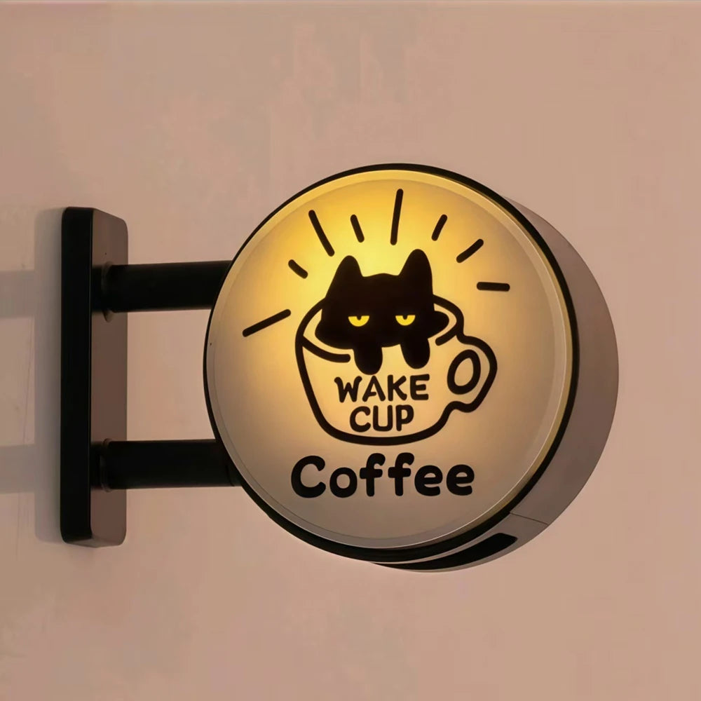Mini lightbox réfrigérateur aimant café japonais tourisme créatif souvenir magnétique lumineux boîte de lumière décoration maison cadeau