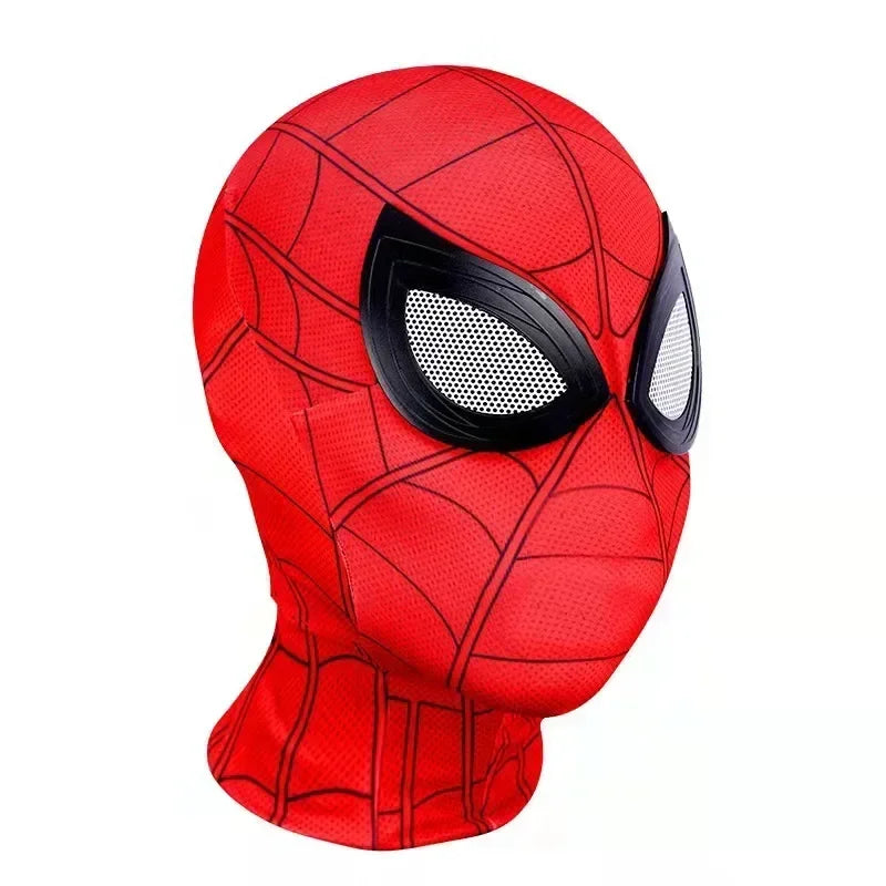 Film Super-héros Masque SPIDERMAN Cosplay Coiffe Accessoires Objectif Casque Masque Habille-toi Cosplay d’Halloween Adulte Enfants Cadeau