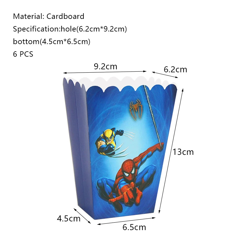 Décoration de fête d’anniversaire SpiderMan, ballons en latex et aluminium, vaisselle jetable pour enfant, fournitures d’événement, bannière en arrière-plan