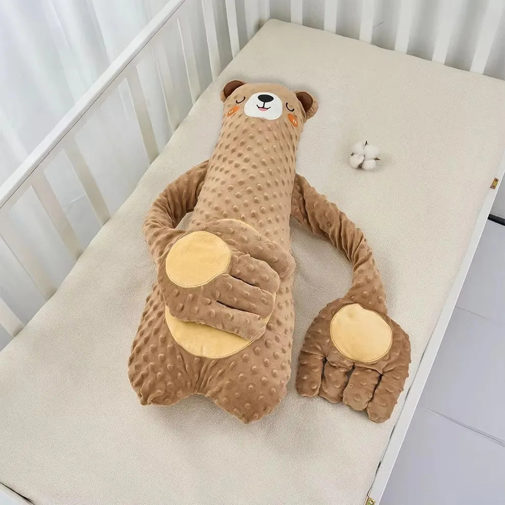 Oreiller de couchage à tapotement avec télécommande apaisante pour la paume Oreiller électrique pour main de bébé apaisant pour la paume