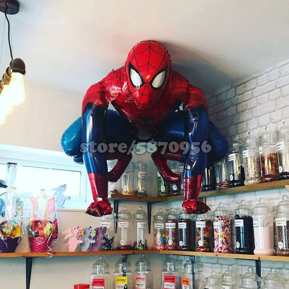 1pcs Super Hero Balloon Enfants super héros fête d’anniversaire décoration baby shower ballons