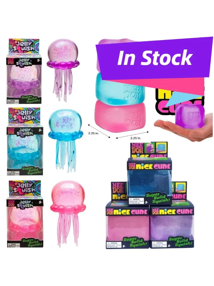 Nouveau  Fluffy Squeeze Toys Anti-Anxiety Squishy Ball