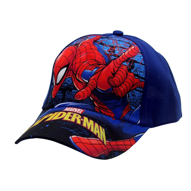 1 casquette de baseball de dessin animé SPIDERMAN PC, figurines d’action Spider Man, chapeau super-héros, fournitures de fête, jouet cadeau
